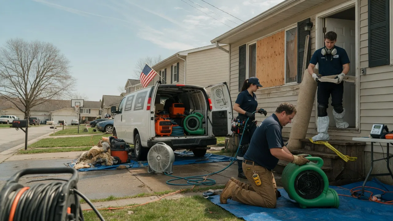 Water Damage Restoration in Sidney, IA near me